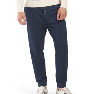 NEW ARMANI EXCHANGE Logo Joggers black iris for men 563tn